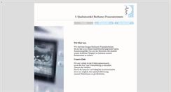 Desktop Screenshot of bochumer-frauenaerztinnen.de